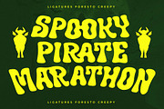 Foresto Creepy Halloween Font, a Sans Serif Font by Storytype Studio (Thumbnail 8 of 15)