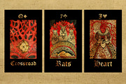 Gothic Mysteries Lenormand colorful, a Decorative Illustration by Samiramay (Thumbnail 10 of 13)