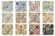 Wedding Lace Florals Pearls seamless, a Background Photo by Wow Magic (Thumbnail 2 of 2)
