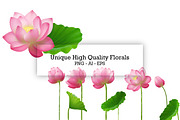 Handmade Charming Lilies Pattern, a Pattern Graphic by Design Unique (Thumbnail 6 of 8)