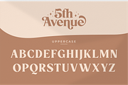 5th Avenue - Fancy Typeface, a Serif Font by 50Fox (Thumbnail 37 of 38)