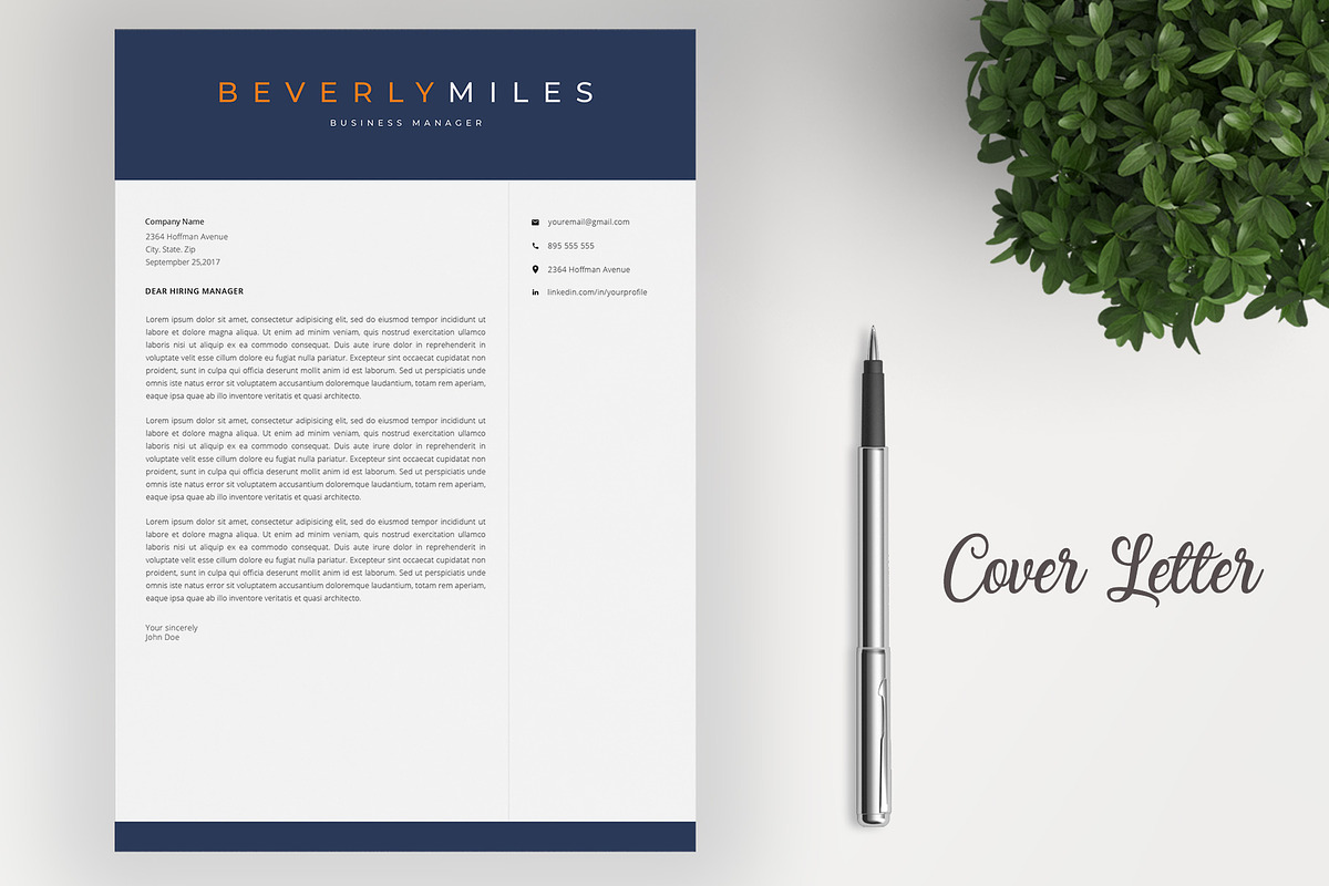 Professional Resume Template 4 Pages, a Resume Template by SalientResume (Photo 4 of 5)