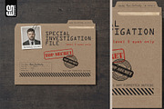Top Secret File Folder Mockup, an Advertising Mockup by SD Mockup (Thumbnail 2 of 4)