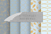 Peacock Blue Watercolor Collection, a Texture Illustration by Cat In Colour (Thumbnail 5 of 10)