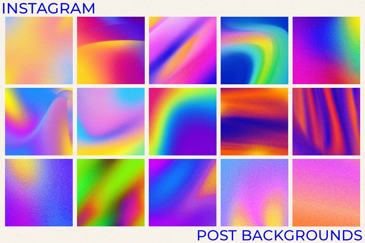 Grainy Gradient Textures & Shapes, an Object Graphic by CatJello Graphics (Photo 37 of 38)