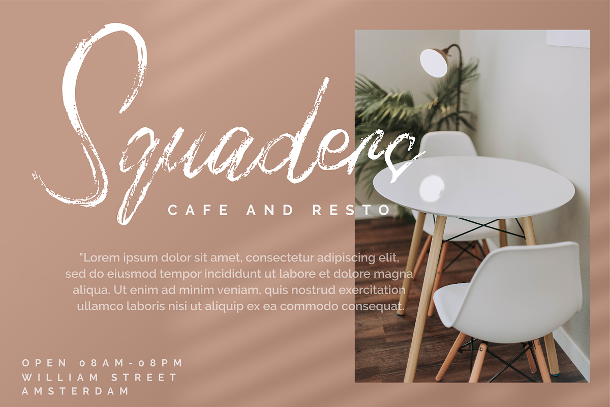 Baskuline Hand Brush Typeface, a Script Font by zeenesia (Photo 2 of 10)