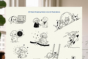 Startup Pup: Vector Illustrations, a Work Illustration by divanovskaya_nv (Thumbnail 4 of 13)