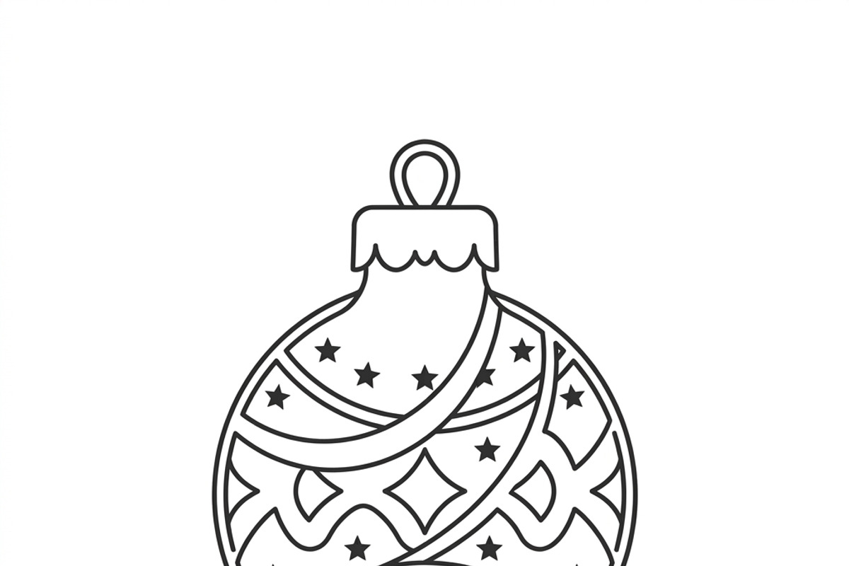 45 Christmas Tree Decorating Icons, an Outline Icon by adenpinkstore (Photo 19 of 22)