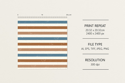 Pattern with stripes, a Pattern Graphic by Olena Kuznietsova