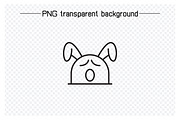 Stun and Angry Rabbit Emoticons, a Solid Icon by Designfour (Thumbnail 3 of 7)