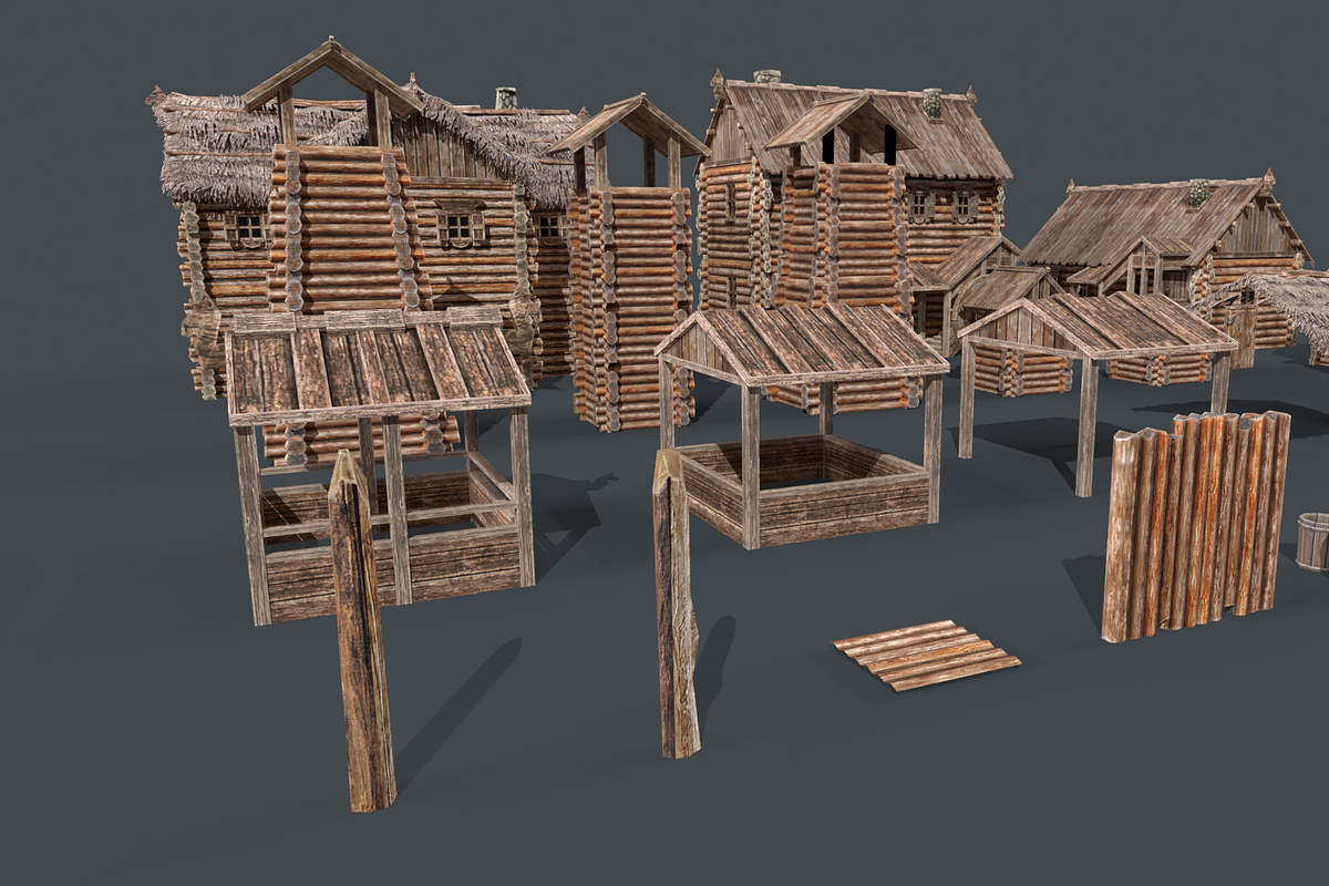 Wooden Village, an Architecture 3D Model by Beatheart Creative Studio (Photo 14 of 22)