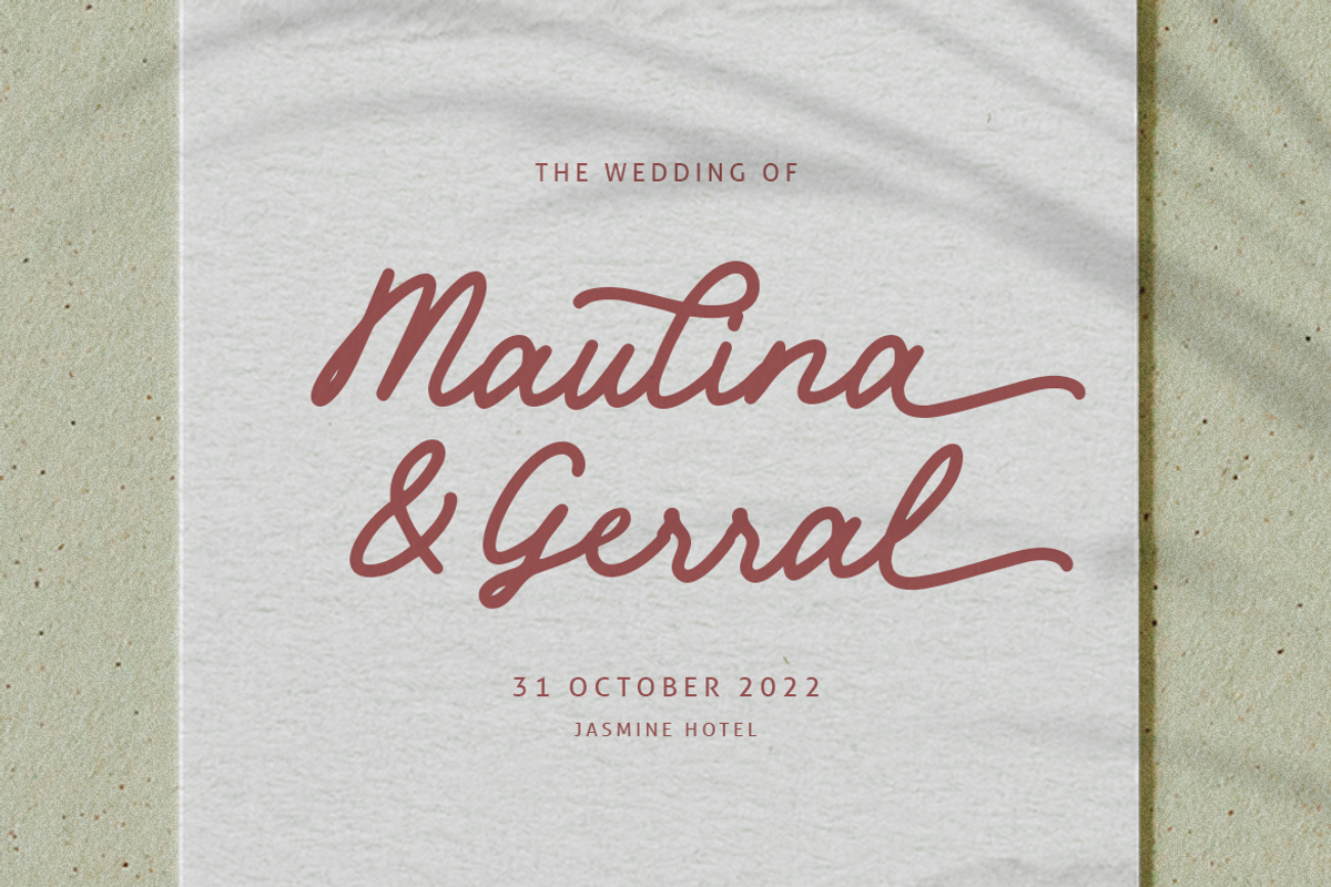 Lonelline, a Script Font by artism_design (Photo 6 of 6)