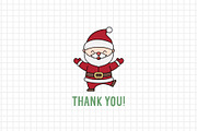 Kawaii Christmas clipart, an Illustration by Lexi Claus (Thumbnail 6 of 6)