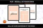 PLR Wedding Planner Binder, a Templates & Theme by Jennifer Magri Templates (Thumbnail 3 of 9)