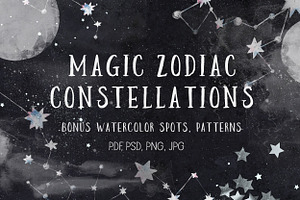 Magic Zodiac Constellations + Bonus