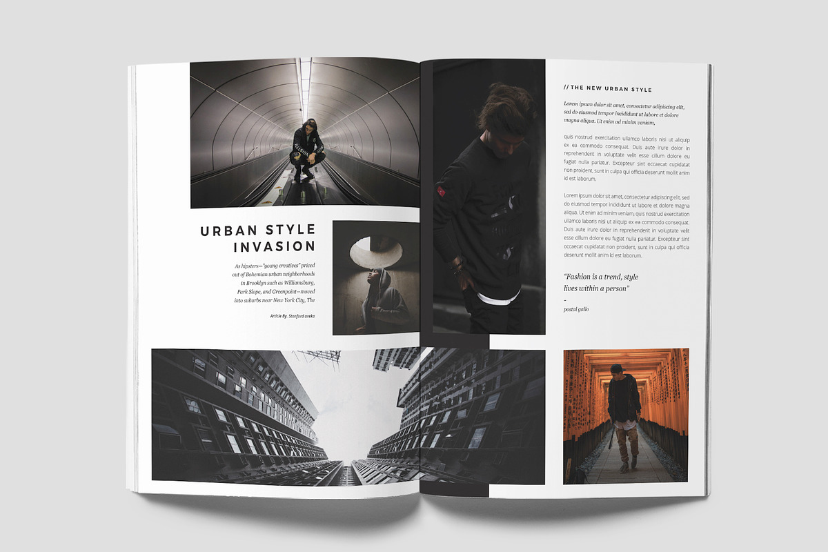 Fashion Magazine, a Magazine Template by rubirubiko (Photo 4 of 11)