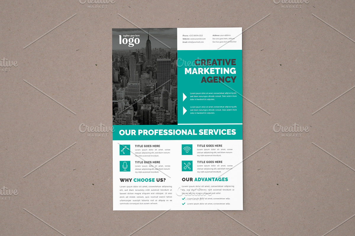 Flyer Template, a Flyer Template by Alice_s (Photo 8 of 10)