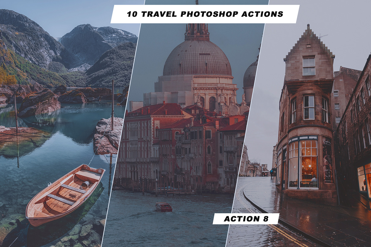 Travel Photoshop Actions, an Action Add-On by Viktor Gjokaj (Photo 1 of 9)