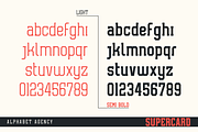 SUPERCARD FONT FAMILY, a Font by Alphabet Agency (Thumbnail 4 of 6)