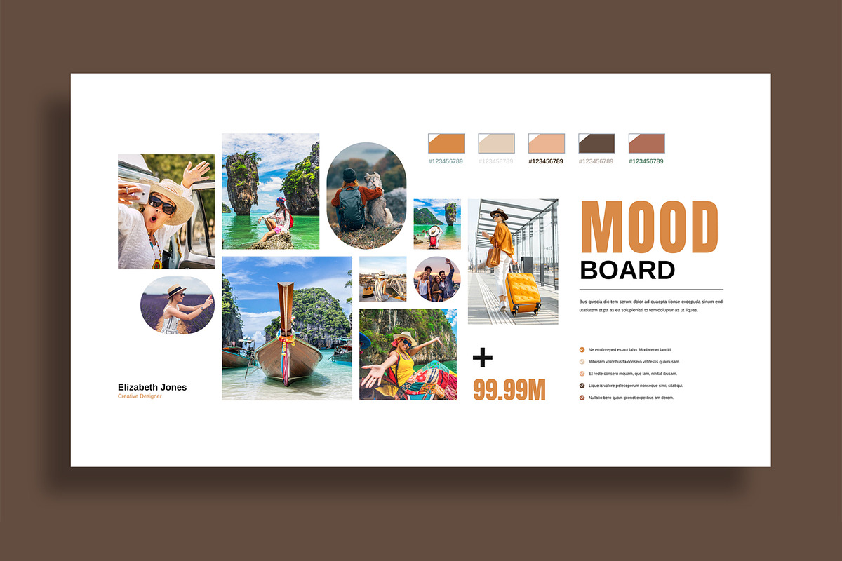 Brand Mood Board Template preview 2