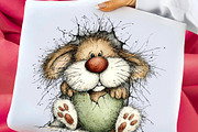 Whimsical Easter Clipart, an Illustration by Libby Wishes (Thumbnail 3 of 7)