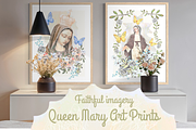 Queen Mary faith art prints, a Person Illustration by Grandma's Lore (Thumbnail 1 of 7)