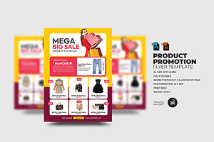 Product Promotion Flyer Template, a Flyer Template by Aam360