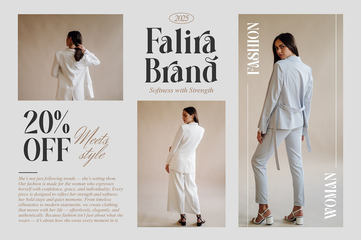 Afira || Modern Serif Font, a Serif Font by Ermedia Studio (Photo 4 of 10)