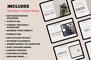 MRR Instagram Growth Video Course, a Marketing Template by Design By Hira (Thumbnail 2 of 9)