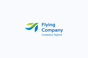 Flying Company Logo