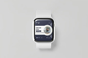 Smartwatch Mockup, a Wearable Device Mockup by zpackcreative (Thumbnail 2 of 5)