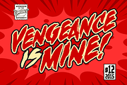 Vengeance is Mine Brush Comic Font, a Font by Comicraft Fonts (Thumbnail 1 of 4)