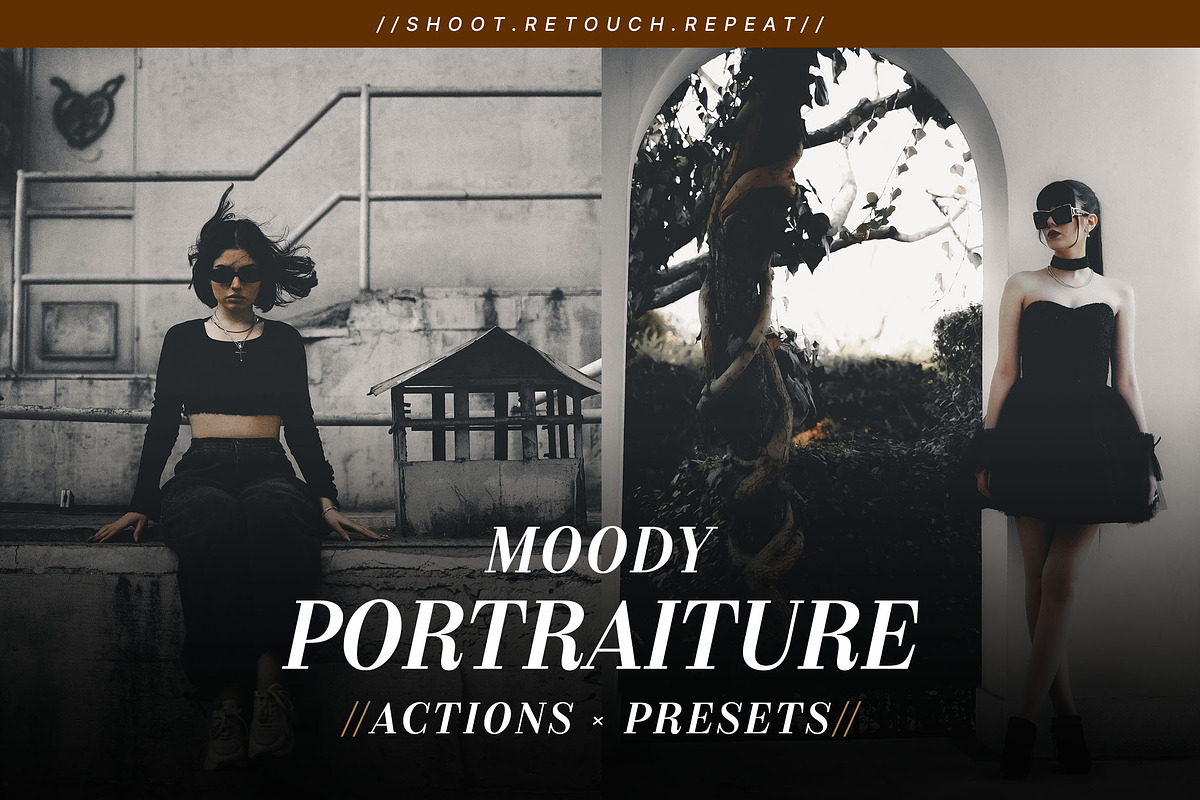 Moody Portraiture - Presets PACK, a Preset Add-On by Hydrozi Presets (Photo 1 of 10)