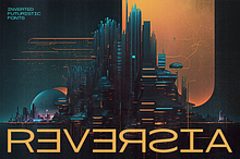 Reversia - Inverted Expanded Fonts