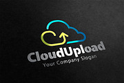 Cloud Upload Logo, a Branding & Logo Template by Creative Dezing (Thumbnail 3 of 5)
