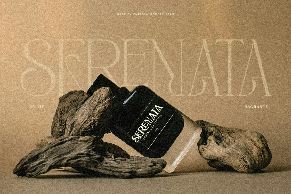 Emirola, a Serif Font by Burntilldead (Photo 8 of 14)