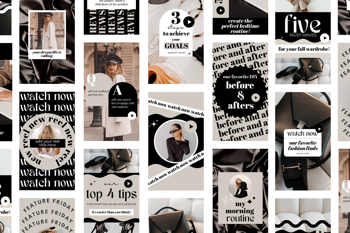 Instagram Reel Cover Templates, a Social Media Template by Oh So Social Boutique (Photo 4 of 5)