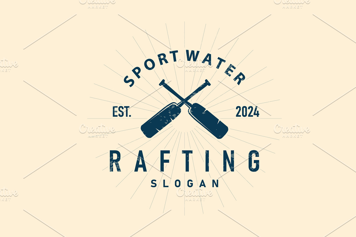 Paddle Logo Boat Paddle Design, a Branding & Logo Template by Maylianaw28