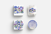 Watercolor wildflowers set, an Illustration by Artmanata (Thumbnail 21 of 26)