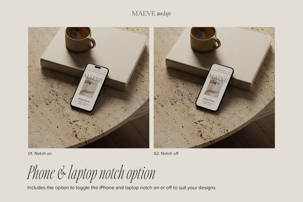 16 MacBook, iPhone, iPad Mockups, an iPhone Mockup by Moyo Studio (Photo 4 of 10)
