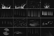 20x Rain & Drop Photoshop Brushes, a Brush Add-On by StudioByElevate (Thumbnail 3 of 5)