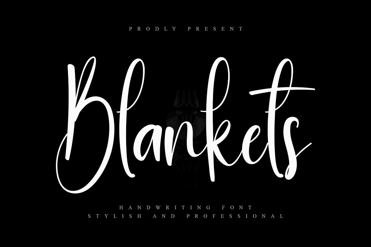 Blankets, a Handwritten Font by Creative Writting (Photo 1 of 7)