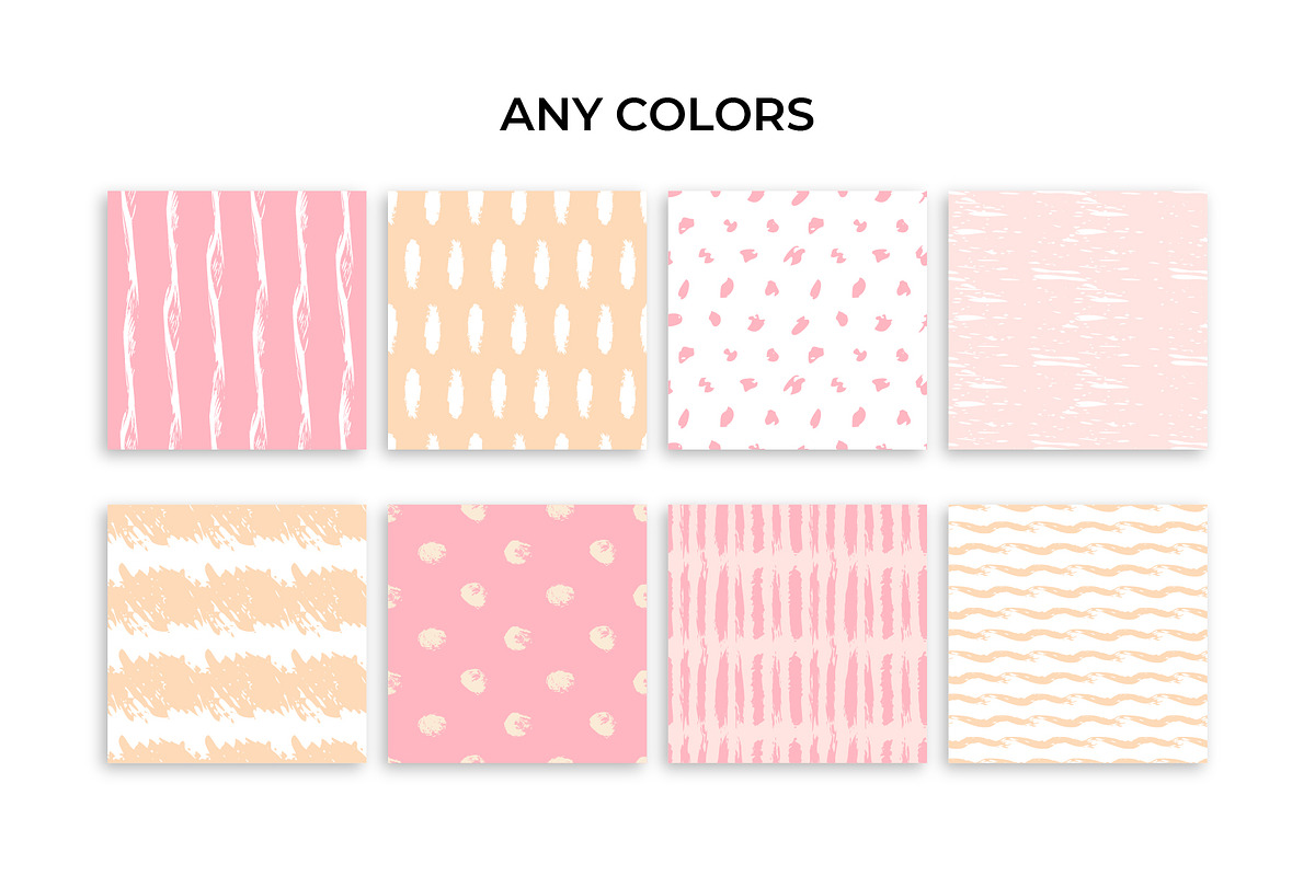 Vector Abstract Pattern Creator Kit, a Texture Illustration by Iryna Denysova (Photo 9 of 10)