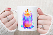 Iridescent Christmas Clipart Bundle, an Illustration by Sublimation Artist (Thumbnail 5 of 6)