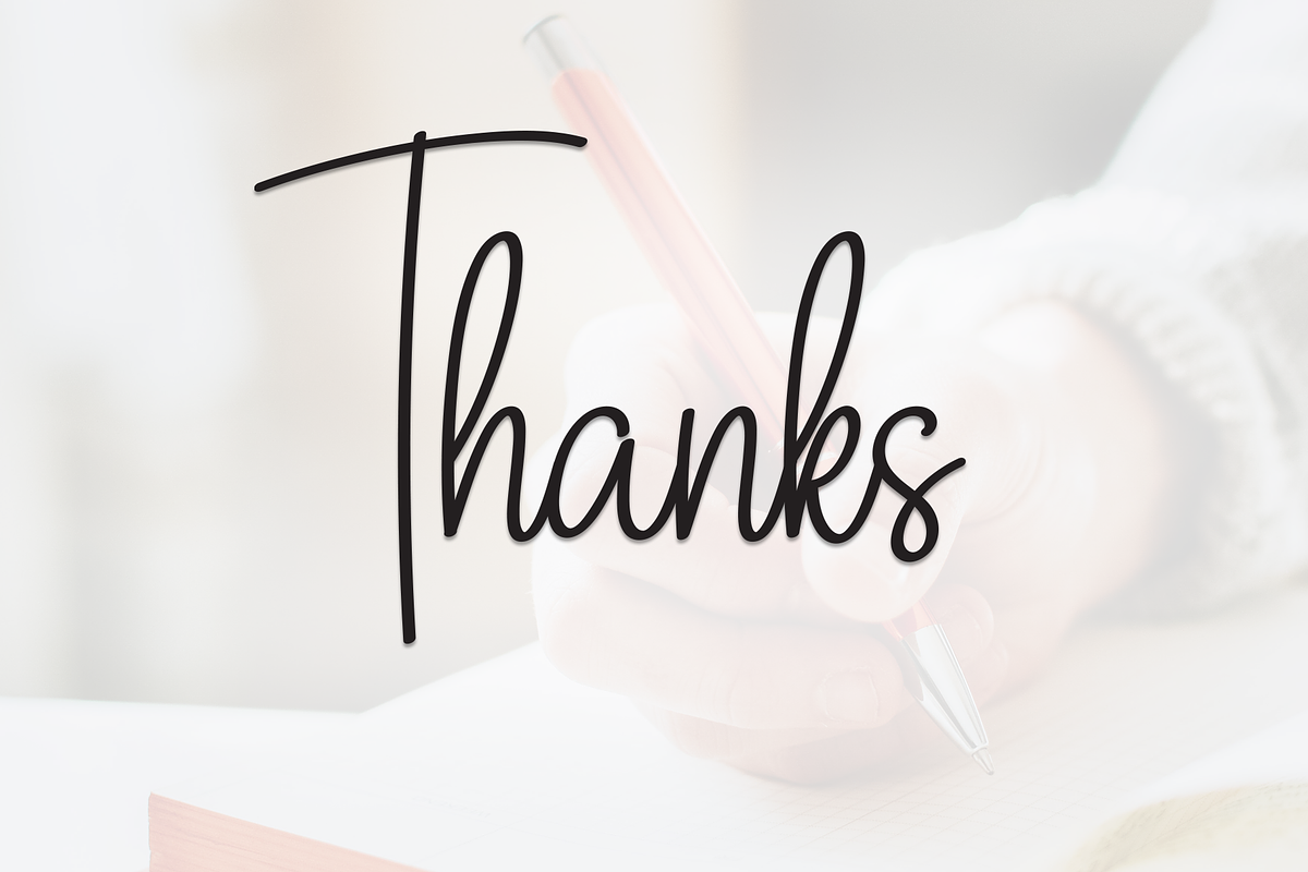 Amelya Calligraph | Script Font, a Handwritten Font by Scratchones (Photo 8 of 8)