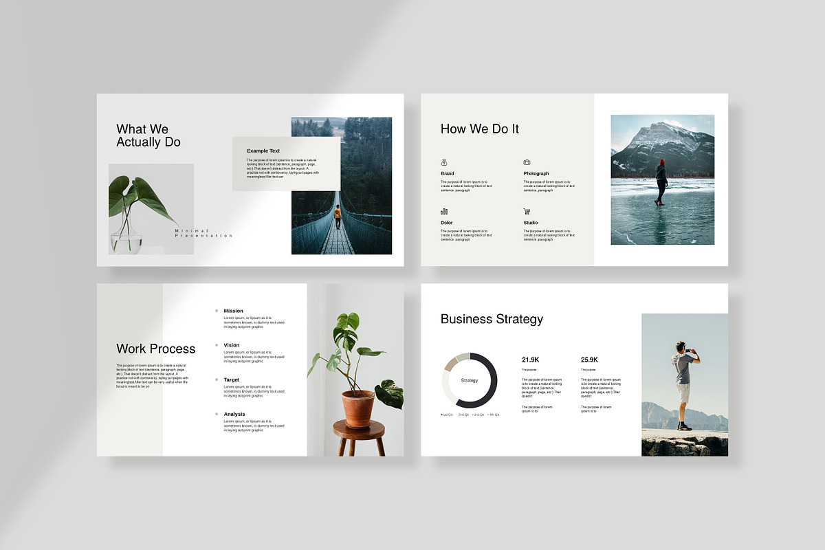 Minimal Presentation Layout, a Presentation Template by SparkPro (Photo 5 of 8)
