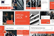 White Orange Modern Pitch Deck, a Presentation Template by Claymoon Lab (Thumbnail 2 of 6)