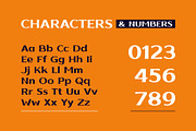Kripto - A fresh bold typeface, a Sans Serif Font by Zafara Studios (Thumbnail 2 of 7)