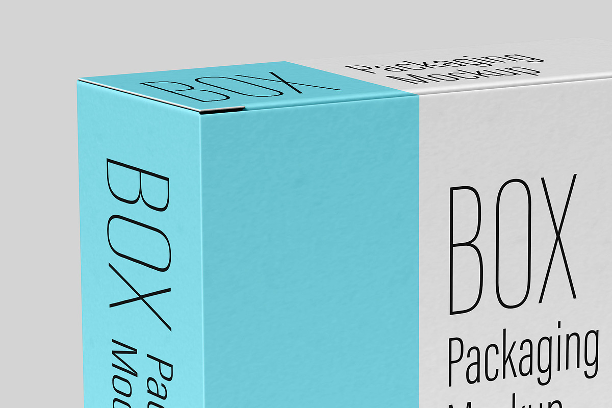 Box Packaging Mockup - 12 views, a Packaging Mockup by Illusiongraphic (Photo 18 of 26)