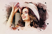 Artistic Watercolor Paint Effect, an Action Add-On by liptouse (Thumbnail 5 of 12)